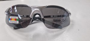 Cratoni Airblade Fahrrad/-Sonnenbrille silber glänzend