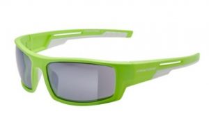 Cratoni RAW Fahrradbrille Sonnenbrille Neongrün/-Weiß Matt