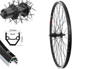 MTB Laufrad & Trekking & City Laufrad BW 20''HR T3000 8/9/10 fach