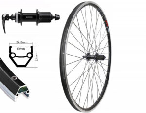 MTB Laufrad & Trekking & City Laufrad BW 26”HR QC400 8/9/10 fach + 11 fach