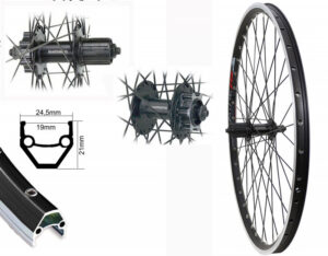 MTB Laufrad & Trekking & City Laufrad BW 24''HR TX506 8/9/10 fach + 11 fach