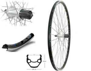 MTB Laufrad & Trekking & City Laufrad & Gravel Laufrad TX500 8/9/10 fach + 11 fach