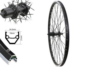 MTB Laufrad & Trekking & City Laufrad BW 28”HR T3000 8/9/10 fach + 11 fach