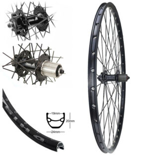 MTB Laufrad & Trekking & City Laufrad BW 28”HR Dingo MT-601 8/9/10 fach + 11 fach