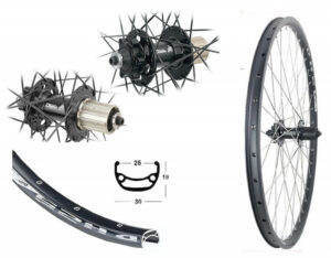 MTB Laufrad & Trekking & City Laufrad BW 28”HR Dingo MT-601 8/9/10 fach + 11 fach