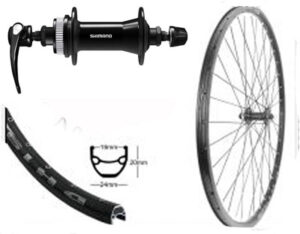 MTB Laufrad & Trekking & City Laufrad  BW 26''VR QC400