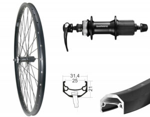 MTB Laufrad & Trekking & City Laufrad BW 27,5”HR QC400 8/9/10 fach + 11 fach