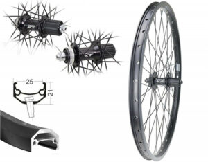 MTB Laufrad & Trekking & City Laufrad BW 28”HR Deore XT M756 8/9/10 fach + 11 fach