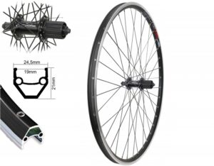 MTB Laufrad & Trekking & City Laufrad BW 26''HR  Deore Nabe FH-T610 8/9/10 fach + 11 fach