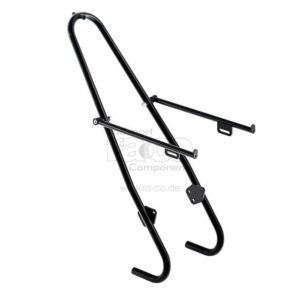 TUBUS Gravity Lowrider Gepäckträger | VR 26"/28" | schwarz | Aluminium