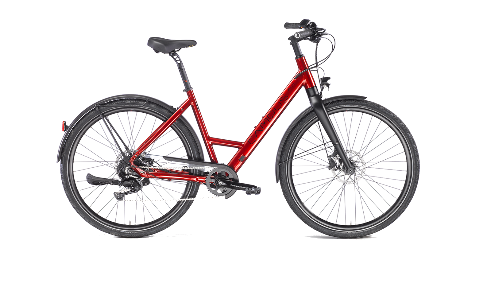 E-Bike Trekking / City CAMPUS Ansmann 252 Wh Shimano CUES U6000 22-Gang (2x11)